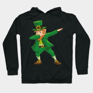 Dabbing Leprechaun St. Patricks Day Hoodie